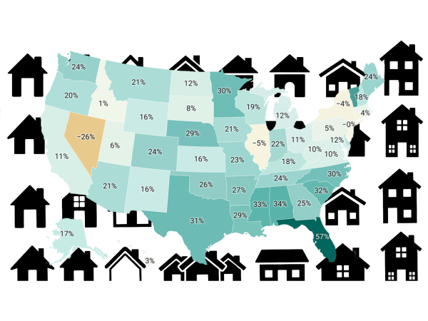 Housing market inventory is rising across most of the country—just look at these maps