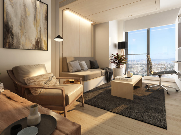 This building wants to be the swiss army knife of urban living This building wants to be the swiss army knife of urban living